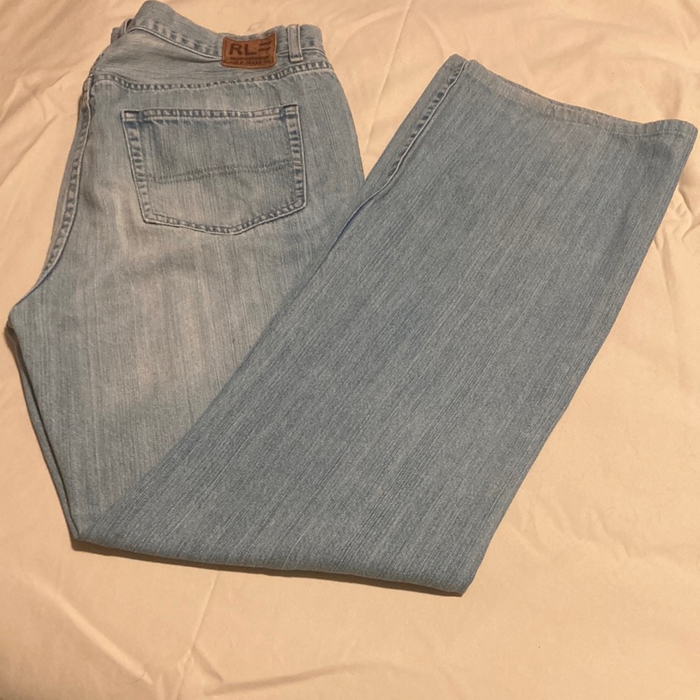 Polo by Ralph Lauren Blue Bootcut Jeans Classic Design